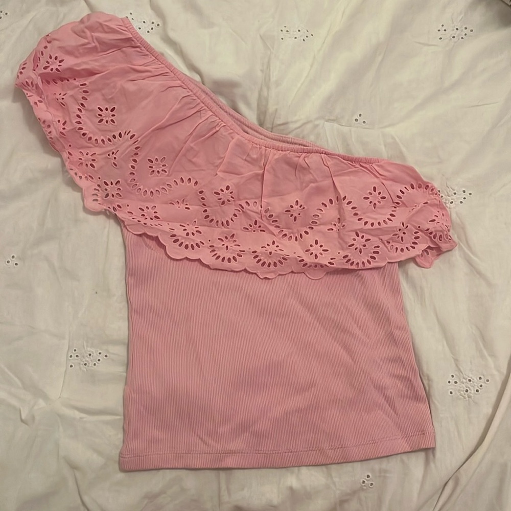 One shoulder Top